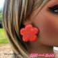 B.O Hibiscus clip ton orange Francine Bramli