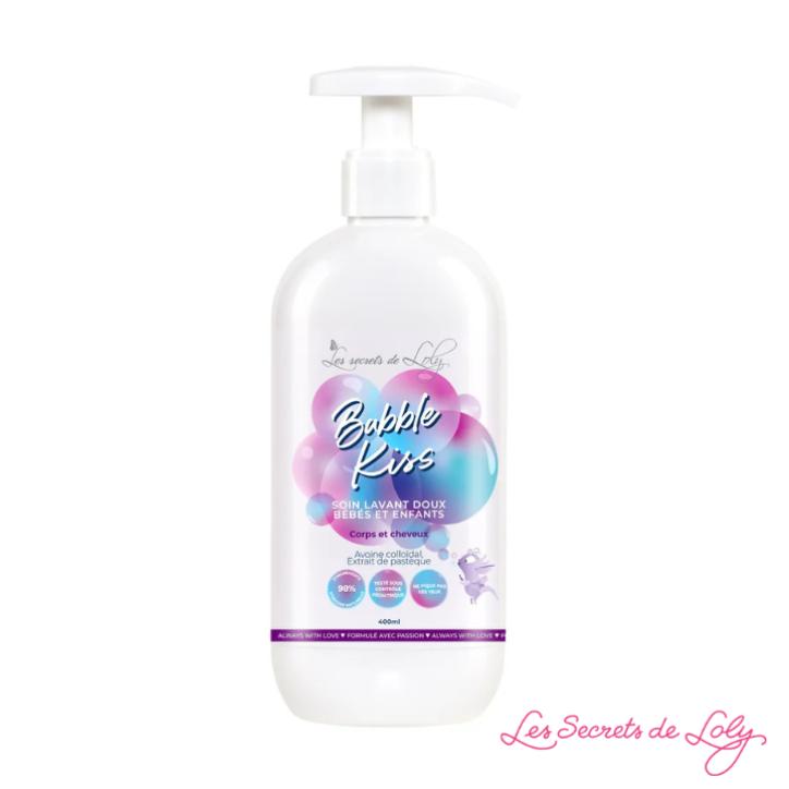 Bubble Kiss soin lavant cheveux et corps 400ml  Les secrets de Loly